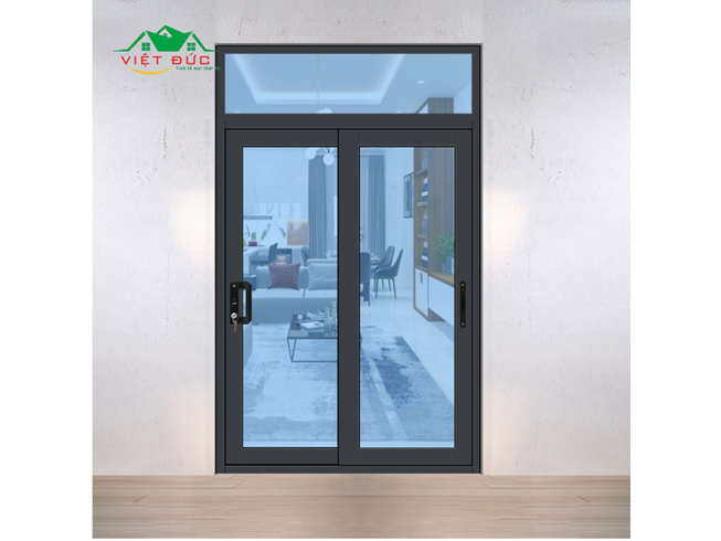 CỬA ĐI NHÔM XINGFA 2 CÁNH MỞ LÙA